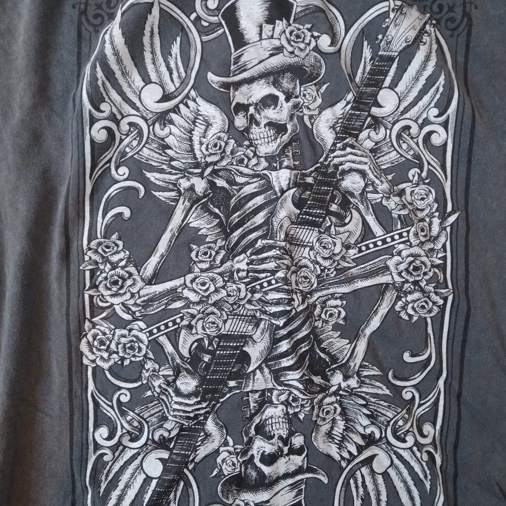Eighty-Eight Skeletons Guitars T-Shirt